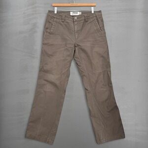 Mountain Khakis Pants Brown Slim Fit Jackson Hole Wyoming 33 x 30